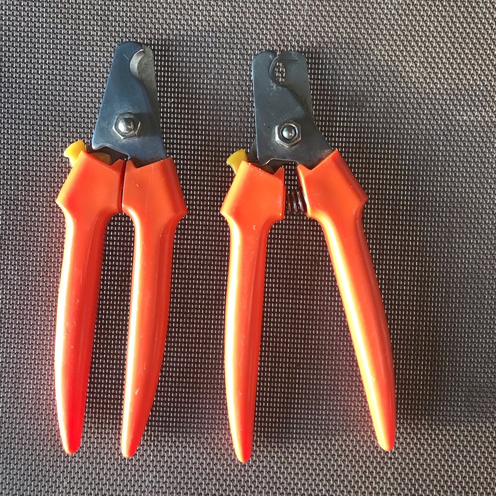 Miller’s Forge Dog nail clippers. Both for $16.00